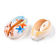 Printed Cowrie Shell Beads(SSHEL-ZX006-05A)-2
