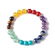 7 Chakra Healing Reiki Yoga Bracelet for Girl Women(X1-BJEW-TA00020)-1