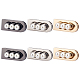 SUPERFINDINGS 6Pcs 3 Colors Zinc Alloy Twist Bag Lock Purse Catch Clasps(PURS-FH00001-06)-1