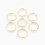 Tibetan Style Linking Rings, Circle Frames, Cadmium Free & Nickel Free & Lead Free, Antique Golden Color, 22x1.5mm, about 18.5mm inner diameter(PALLOY-A017-AG-FF)
