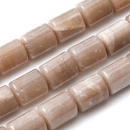 Column Natural Sunstone Beads Strands, 13x10mm, Hole: 1mm, about 30pcs/strand, 15.63 inch(G-K070-03)