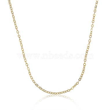 Brass Flat Oval Cable Chains(CHC-CJ0001-12A)-4