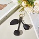 1Pc PU Leather with Alloy Keychains(KEYC-SP0001-41A)-3