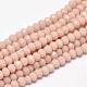 Faceted Rondelle Glass Beads Strands(GLAA-I033-4mm-23)-1