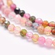 Natural Tourmaline Beads Strands(G-O166-27-2mm)-3