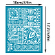 Silk Screen Printing Stencil(DIY-WH0341-412)-2
