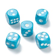 Synthetic Turquoise Cabochons, Dice, 15x15x15mm(G-M378-02D)