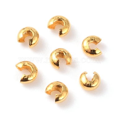 304 Stainless Steel Crimp Beads Cover(STAS-WH0017-024A)-2