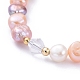 Natural Cultured Freshwater Pearl Beaded Bracelets(BJEW-JB05269)-2