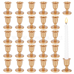24Pcs Resin Candle Holder, Flower, Dark Goldenrod, 49.5x62mm, Inner Diameter: 23mm(AJEW-WA0003-83)