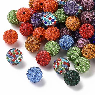 Pave Disco Ball Beads(RB-A130-10mm-M)-4