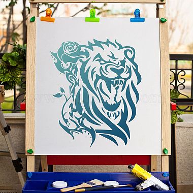PET Plastic Drawing Painting Stencils Templates(DIY-WH0244-092)-5