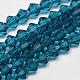 Imitate Austrian Crystal Bicone Glass Beads Strands(GLAA-F029-4x4mm-01)-1