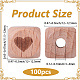 100 St&uuml;ck gravierte Buchenholzperlen(WOOD-PA0001-86B)-2