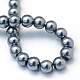 Baking Painted Pearlized Glass Pearl Round Bead Strands(HY-Q003-6mm-12)-4