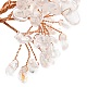 Natural Quartz Crystal Chips Money Tree Decorations(DJEW-C016-01M)-2