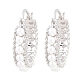 Brass Hoop Earrings(EJEW-Z164-15P)-5