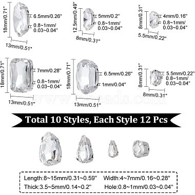 120Pcs 10 Style Sew on Rhinestone(RGLA-CA0001-10)-2