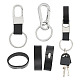 Belt Ring Keeper Keychain Making Kit(DIY-GO0001-76)-1