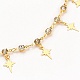 Star & Girl Pendant Necklaces Sets(NJEW-JN03137-04)-4