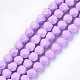 Spray Painted Non-magnetic Synthetic Hematite Beads Strands(G-T116-16-09)-1