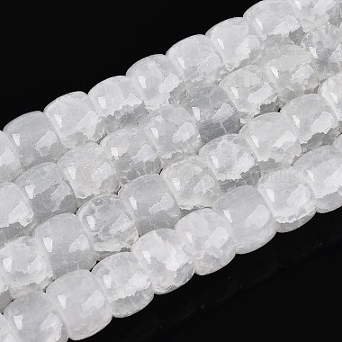 Baking Paint Crackle Glass Beads Strands(DGLA-N019-02A-04)-1