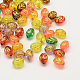 Perles de placage ovales acryliques(X-PACR-Q100-01)-1