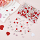 SUPERFINDINGS 200Pcs 3 Colors Glass Rhinestone Cabochons(GGLA-FH0001-02)-4