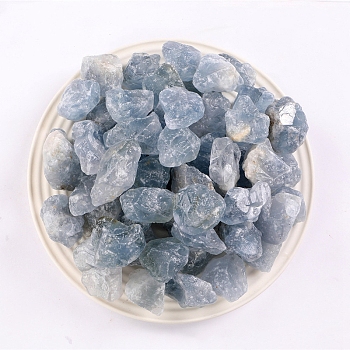 Natural Rough Raw Kyanite/Cyanite/Disthene Display Decorations, Reiki Stones for Fountain Rocks, Wire Wrapping, Witchcraft, Home Decorations, Random Size and Shape, 10~20mm, 100g/bag