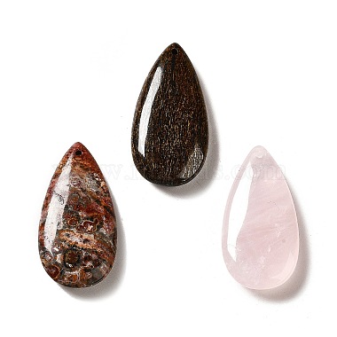 Natural Mixed Gemstone Pendants(G-F731-04)-2