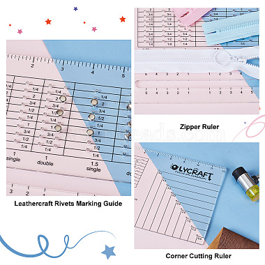 modèle de placement de rivet en acrylique transparent(DIY-WH0488-63E)-4