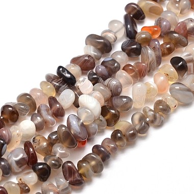 4mm Chip Botswana Agate Beads