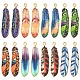 16Pcs 8 Styles Alloy Enamel Pendants(FIND-FS0002-69)-1