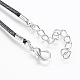 Waxed Cord Pendant Necklaces(NJEW-G296-01AS)-3