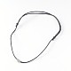 Adjustable Waxed Cotton Cord Pendant Necklaces(NJEW-JN01488)-1
