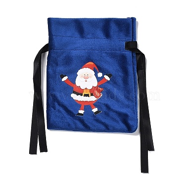 bolsas de embalaje de terciopelo con tema navideño(ABAG-G013-01B)-2