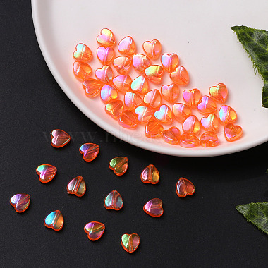 100Pcs Eco-Friendly Transparent Acrylic Beads(TACR-YW0001-07C)-7