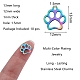 201 Stainless Steel Pet Charms(STAS-SZ0001-71)-2
