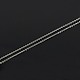 Rhodium Plated Sterling Silver Necklaces(X-STER-M034-32B)-3