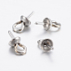 304 Stainless Steel Cup Pearl Peg Bails Pin Pendants(STAS-H452-01P)-3