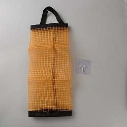 Polyester Garbage Bag, Hanging Trash Bags Organizer For Home Kitchen, Bedroom, with Hook, Sandy Brown, 450mm(DIY-WH20007-296)