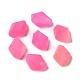perles d'agate rose naturelles teintes(G-P510-01)-1