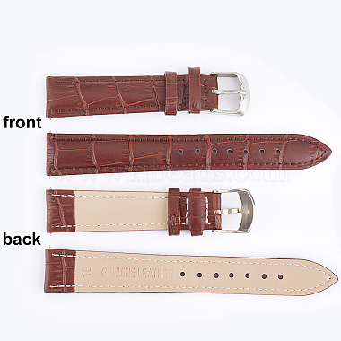 bracelets de montre en cuir gorgecraft(WACH-GF0001-001A-01)-4