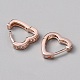 Brass Hoop Earrings(EJEW-WH0023-13RG)-2