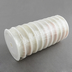 Imported Elastic Crystal Thread, For Jewelry Making, Clear, 0.6mm, about 10.93 yards(10m)/roll.(X-CT-R001-0.6mm-01)