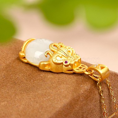 Natural Hetian Jade Pendants(STER-BB71730-A)-3