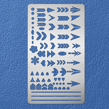 BENECREAT 4 Styles Steel Cutting Dies Stencils(DIY-BC0004-15)-3