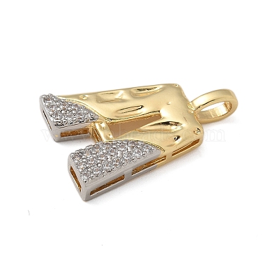 Brass Micro Pave Cubic Zirconia Pendants(KK-B126-02G-A)-2