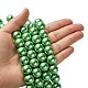 Eco-Friendly Glass Pearl Beads Strands(HY-A008-14mm-RB008)-4