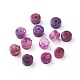 Lepidolita natural / hebras de perlas de piedra de mica púrpura(G-F626-01-B)-3